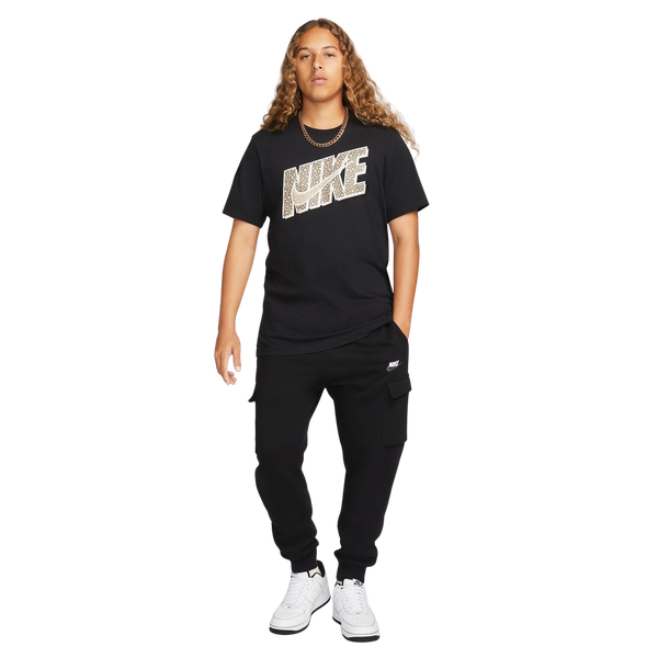 M Nsw 12 Mo Swsh/Nk Blk Tee