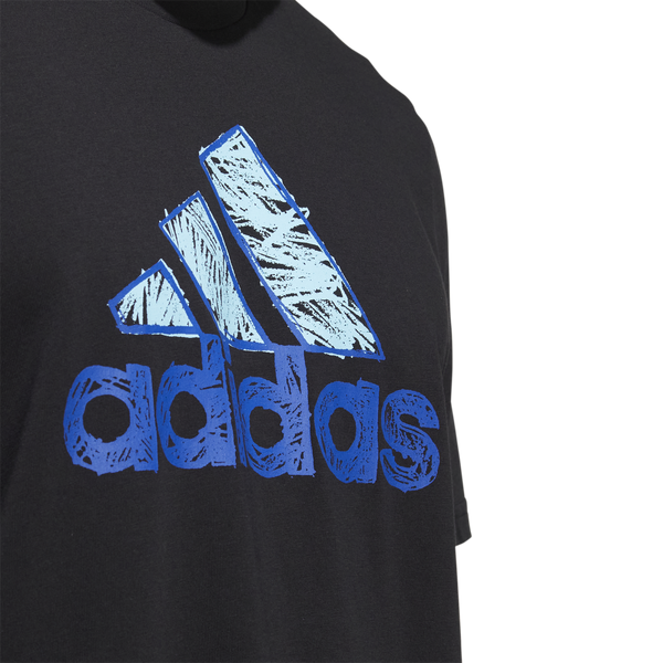 Sketch Badge Of Sport Graphic Tee