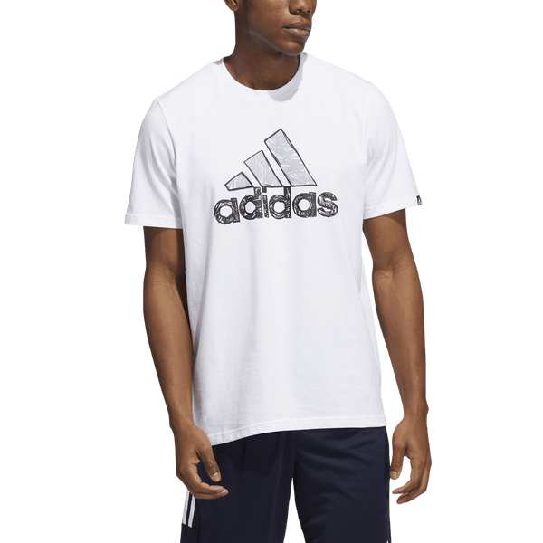 Sketch Badge Of Sport Graphic Tee
