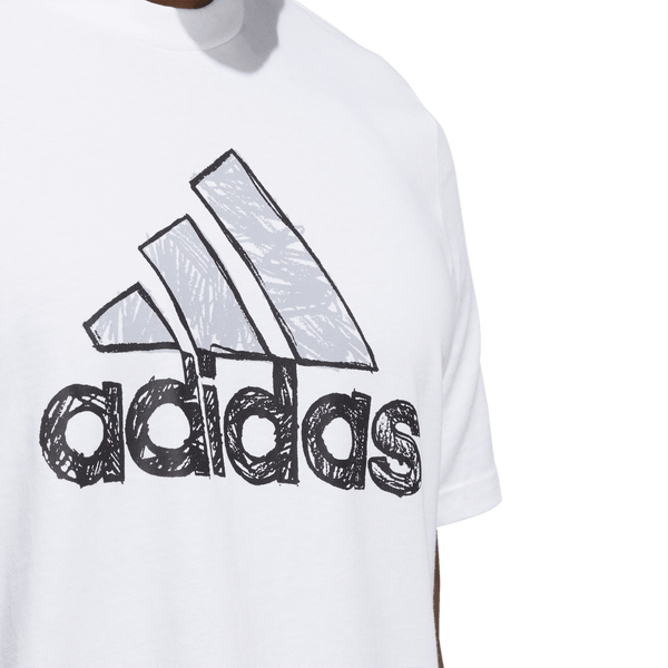 Sketch Badge Of Sport Graphic Tee