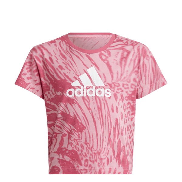 Future Icons Hybrid Animal Print Cotton Regular T-Shirt